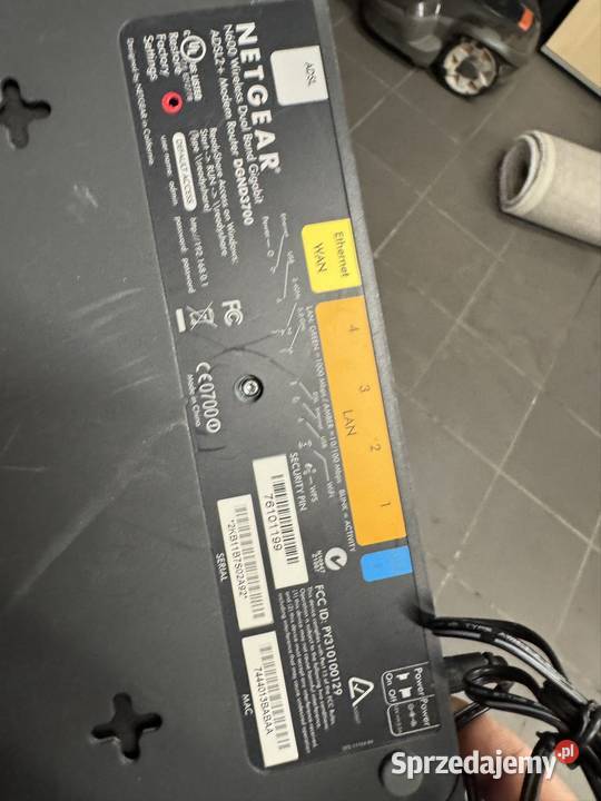Router NETGEAR DGND3700 DGND3700100PES router