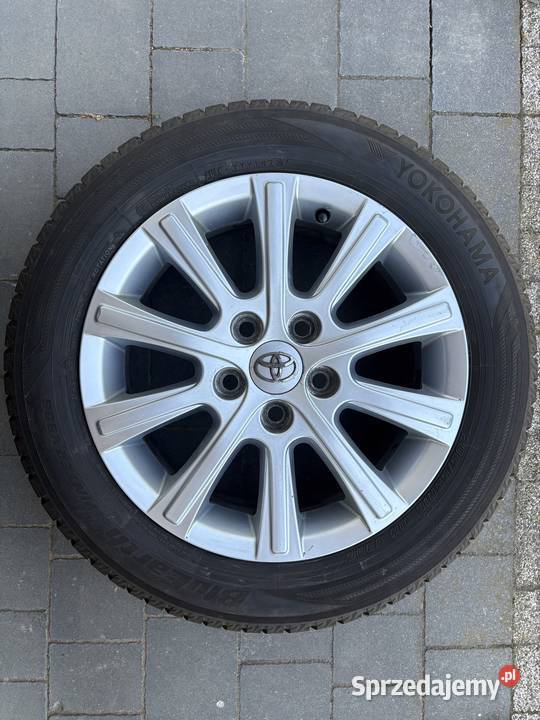 Koła felgi Toyota 5x1143 opony zimowe Yokohama Tomaszowice