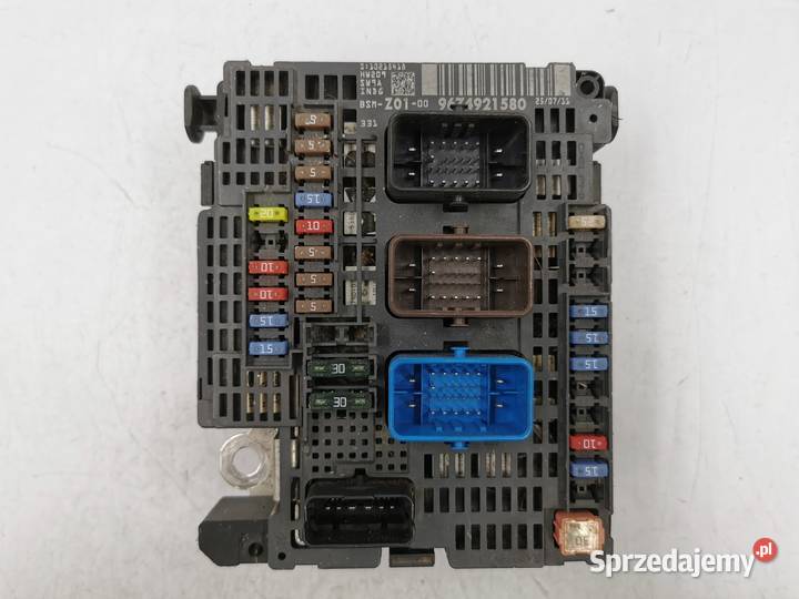Moduł BSM Z01 Skrzynka Bezpieczników Citroen C4 Komputery Wyszków