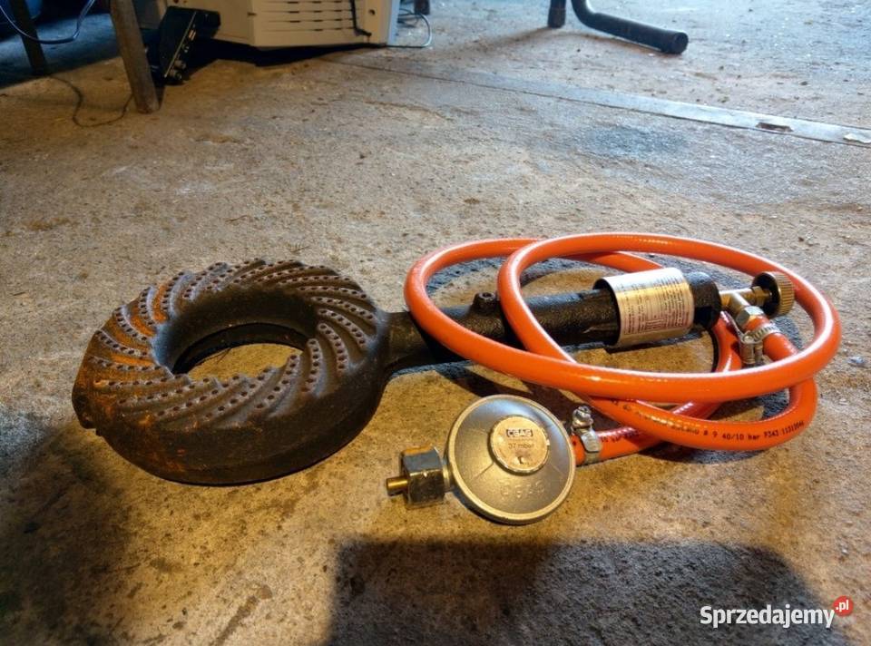 Palnik gazowy duży kuchenka polowa taboret Kołobrzeg