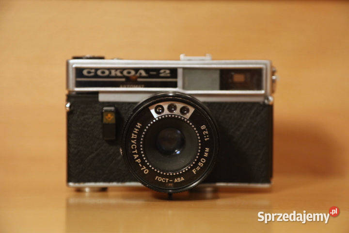 Aparat radziecki Lomo Sokół2 Industar70 2850mm Aparaty Banino