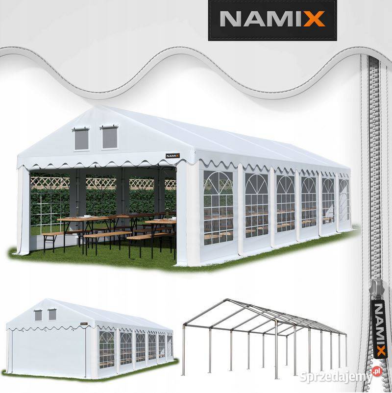 Namiot COMFORT 5x12 imprezowy handlowy altana Pawilony i namioty Jabłonna