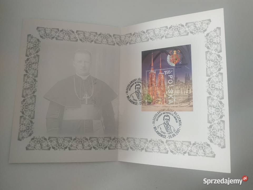 Józef Bilczewski Abp że znaczkiem Pozostałe dolnośląskie Bolesławiec