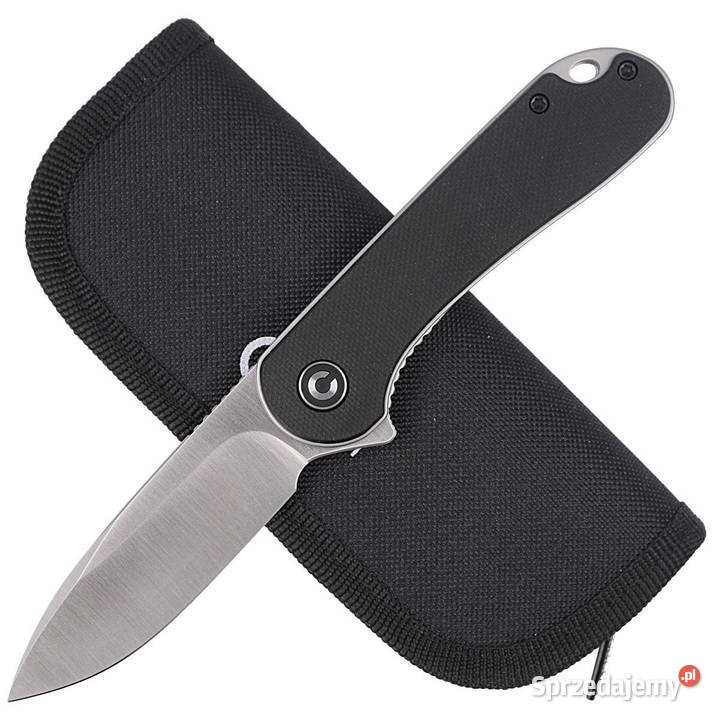 Nóż składany CIVIVI Elementum Flipper Black G10 Akcesoria, narzędzia i noże Warszawa sprzedam