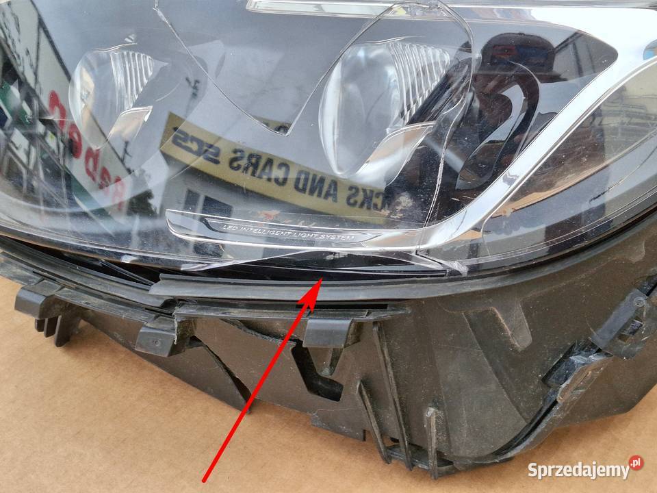 MERCEDES GLC W253 REFLEKTOR LEWY FULL LED LAMPA