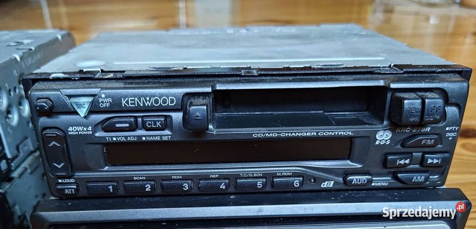 Radio samochodowe Kenwood KRC278RYG zielone Bakałarzewo