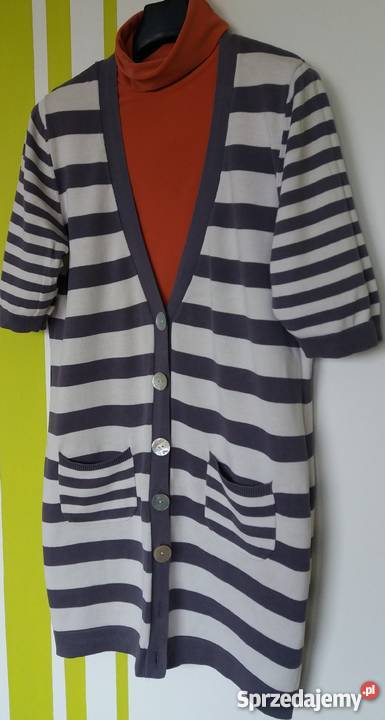 L Bawełniany kardigan kolekcji papaya długi Gliwice