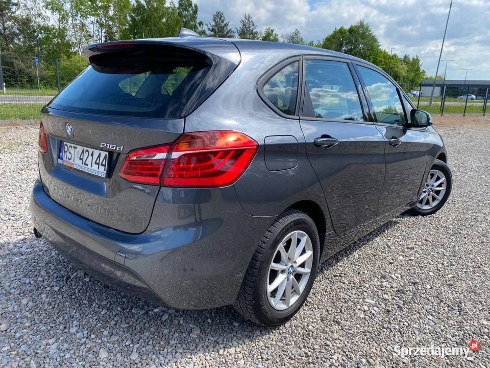 BMW 216 15 Active Tourer Diesel F45 115 2016r 116KM Samochody osobowe Stalowa Wola