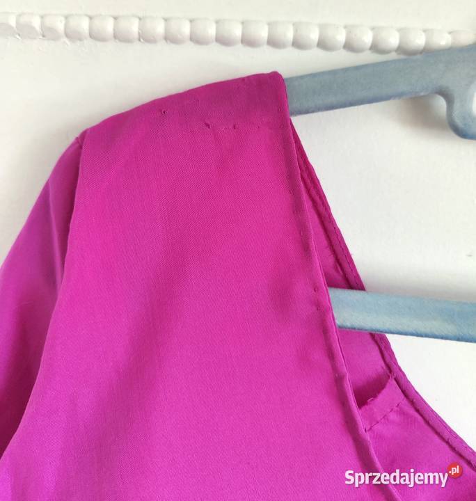 Indyjskie choli crop top gorset fuksja L różowy Szczecin sprzedam