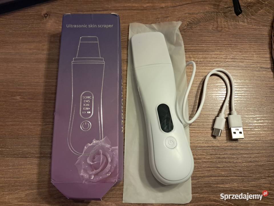 nowy ultradźwiękowy skruber do skóry peeling