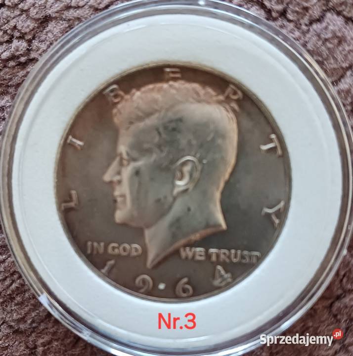 12 Dolara USA 1964 r JF Kennedy 3 Mennicze wielkopolskie Konin
