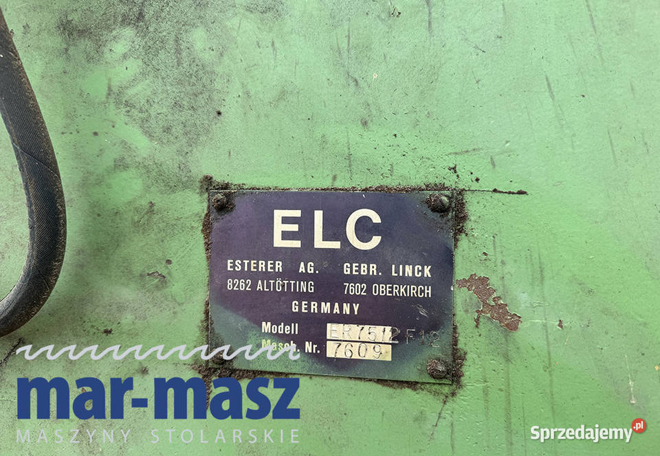 Korowarka ELC ESTERER ER 7512 F12 pomorskie Sierakowska Huta sprzedam