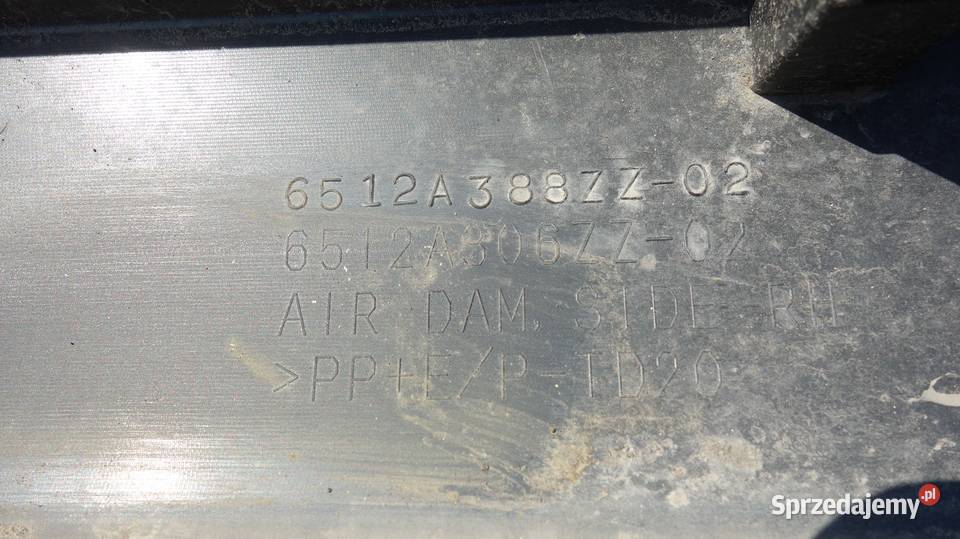 MITSUBISHI ASX LISTWA PROGOWA PRAWA PROG PRAWY Ruda Śląska