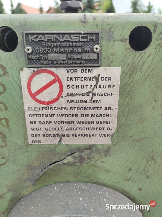 Zaginarka do profili Kalisz