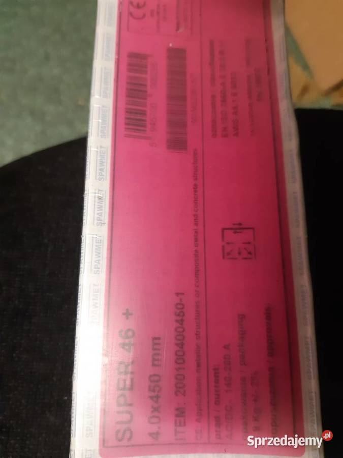 Elektroda spawalnicza 40x450 SUPER 46