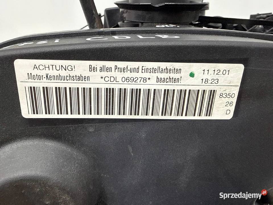 SILNIK KOMPLETNY Audi TT TTS 8J 8J3 20 TFSI 272 osobowe Silniki kompletne Chełm