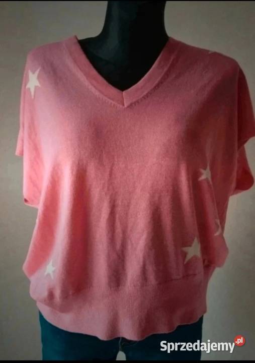 Bluzka bez rękawów dekolt w serek V Krosno sprzedam