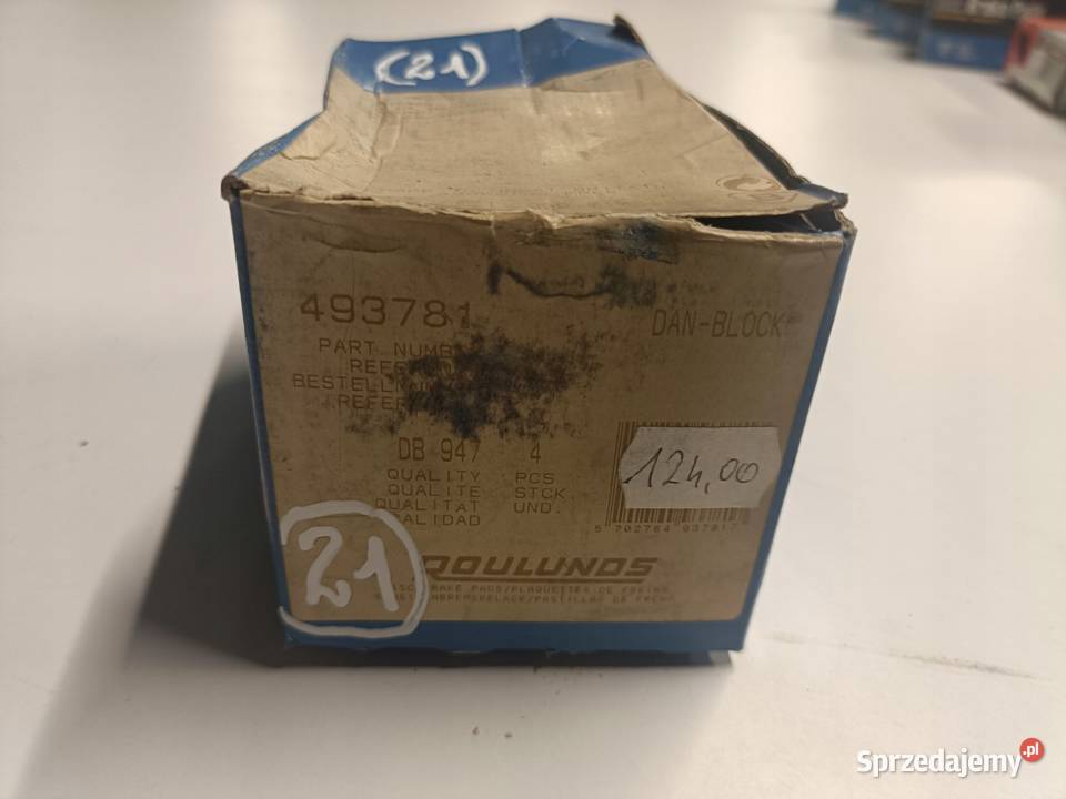 Mercedes W202 PRZEDNIE KLOCKI HAMULCOWE przód Rudka