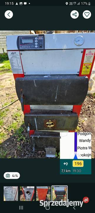 Piec wodno mialowy 20 kw Piece wolnostojące wielkopolskie Kórnik