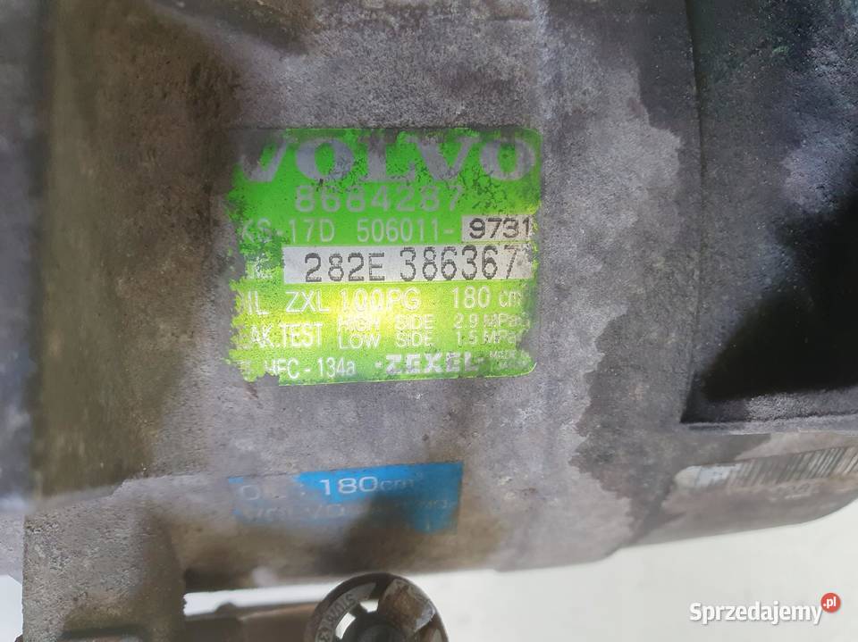Volvo S60 V70 II 24 B SPRĘŻARKA KLIMATYZACJI Kompresory klimatyzacji Janów