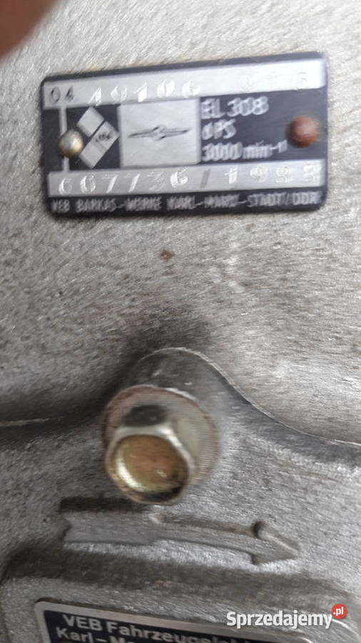 Agregat powietrza IFA 308 z DDR Sarzyna