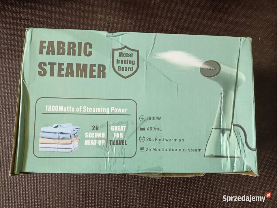 Fabric Steamer Ręczny steamer do ubrań 1800W Dom i Ogród Staszów