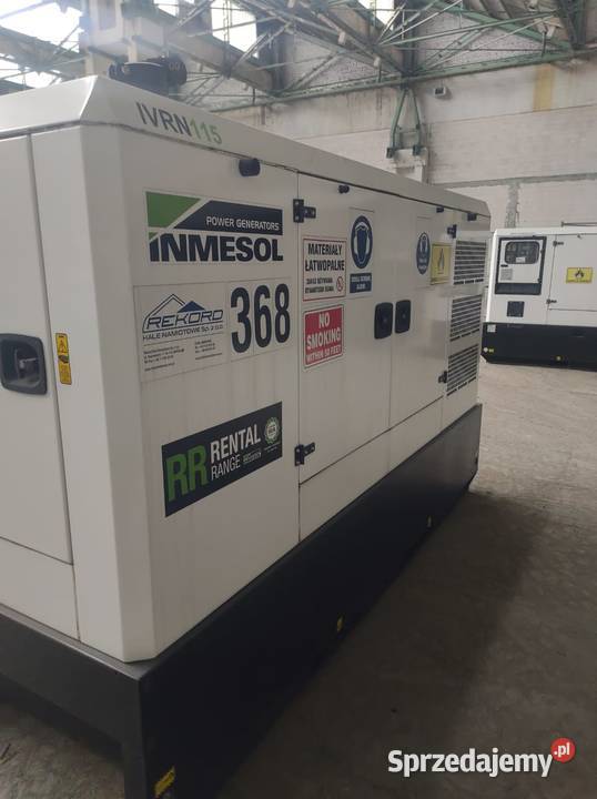 Agregat prądotwórczy IVRN115 dolnośląskie Jelcz-Laskowice