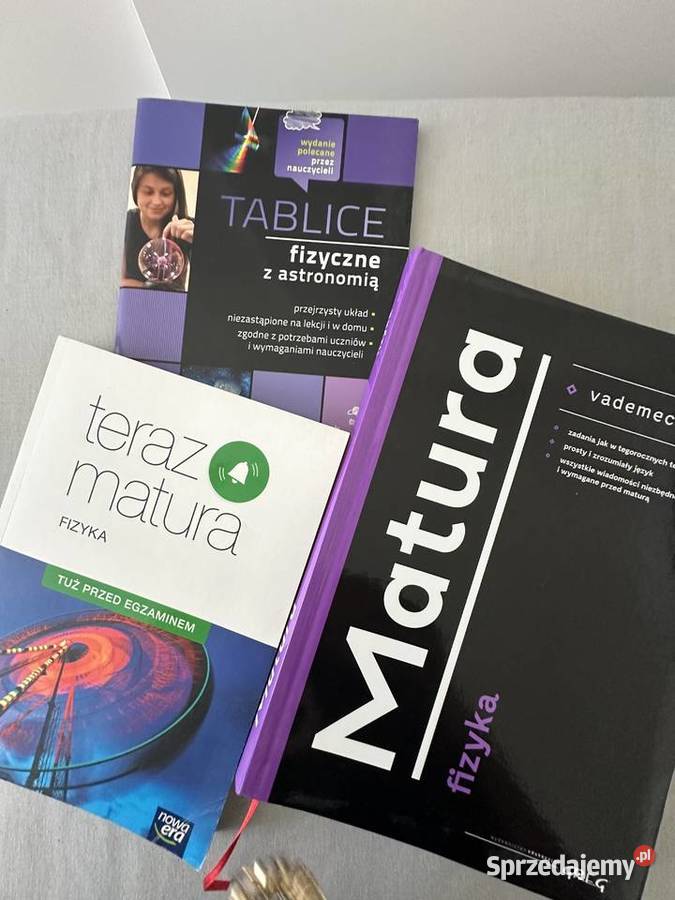 Matura biologia matematyka fizyka polski Podręczniki Szczecin