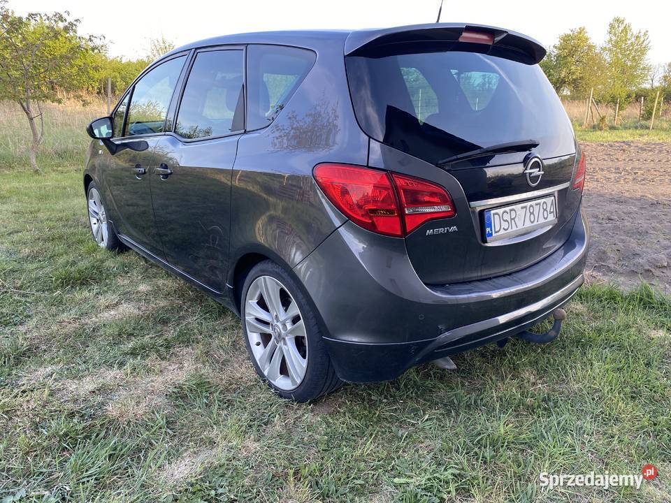 Opel Meriva 14 100 2010 Meriva Środa Śląska