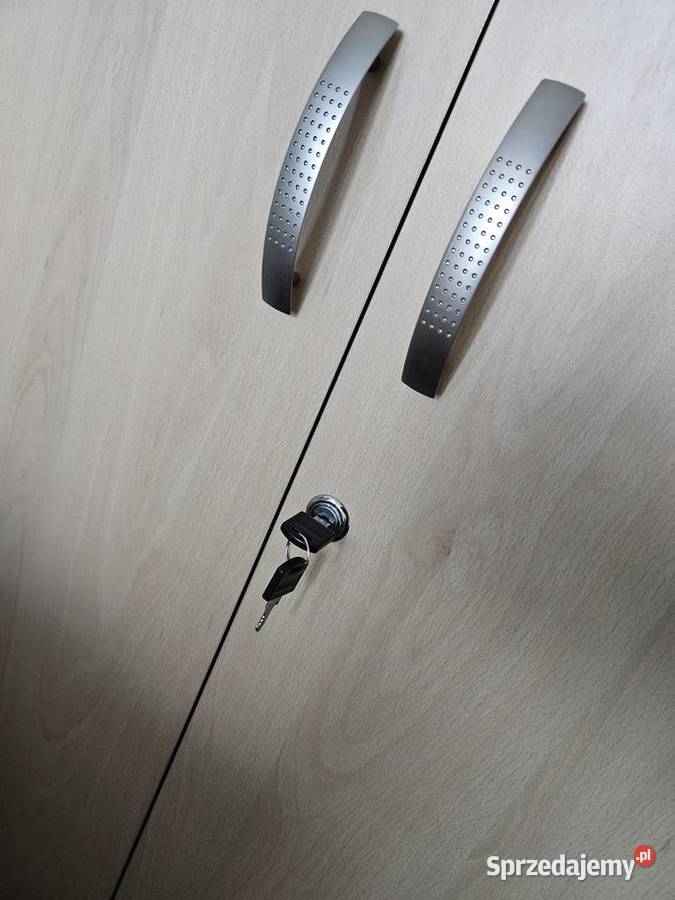 Szafa dwudrzwiowa używana w biurze Warszawa sprzedam