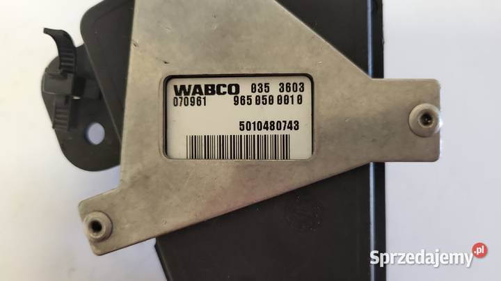 PEDAŁ GAZU RENAULT MIDLUM DXI 5010480743 WABCO pomorskie Mojusz