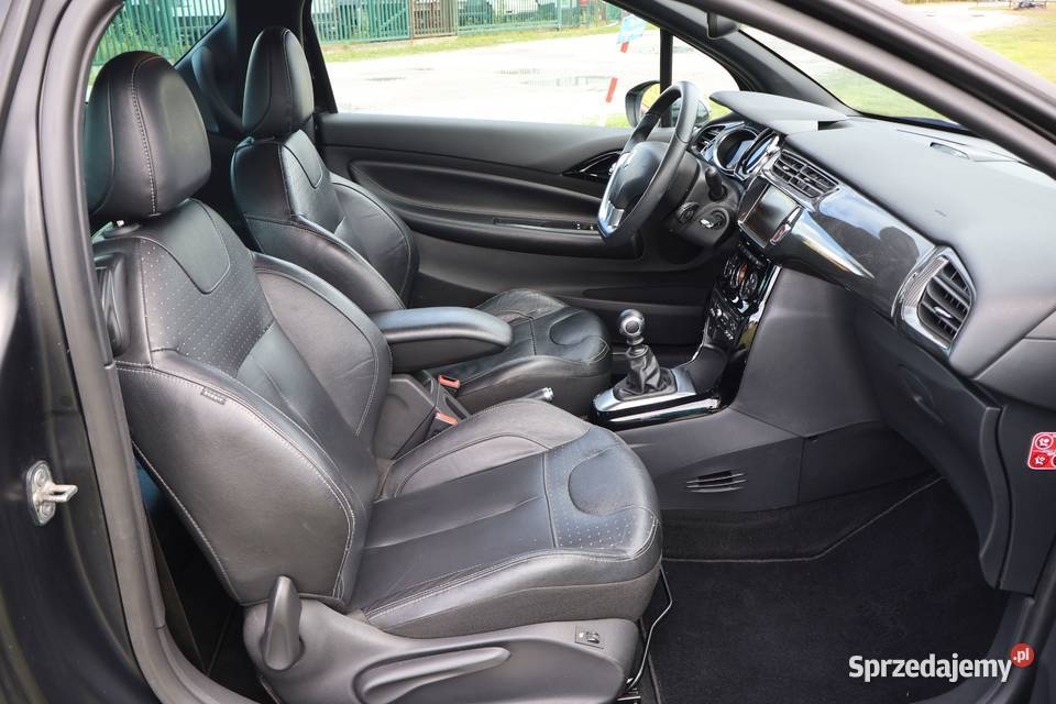 Citroen DS3 16 THP 156 SalonCH Czarny Mat immobilizer DS3 Samochody osobowe Warszawa