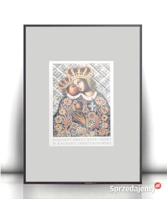 plakat z Marią i Jezusem Matka Boska obrazek A4 Białystok