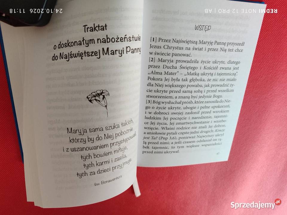 Traktat o doskonałym nabożeństwie do NMP św Katowice