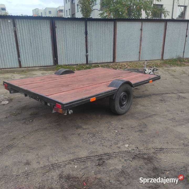 Przyczepa laweta platforma sam mocna konstrukcja Bydgoszcz sprzedam