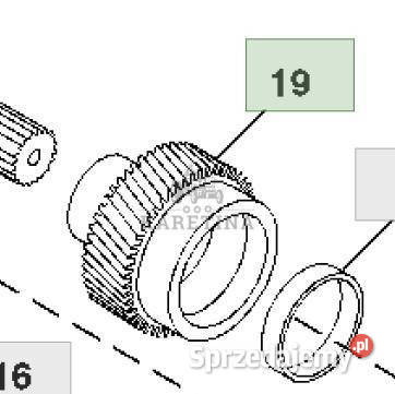 John Deere 8110 8210 8310 8410 Bieg Tryb Zębatka Jastrzębniki