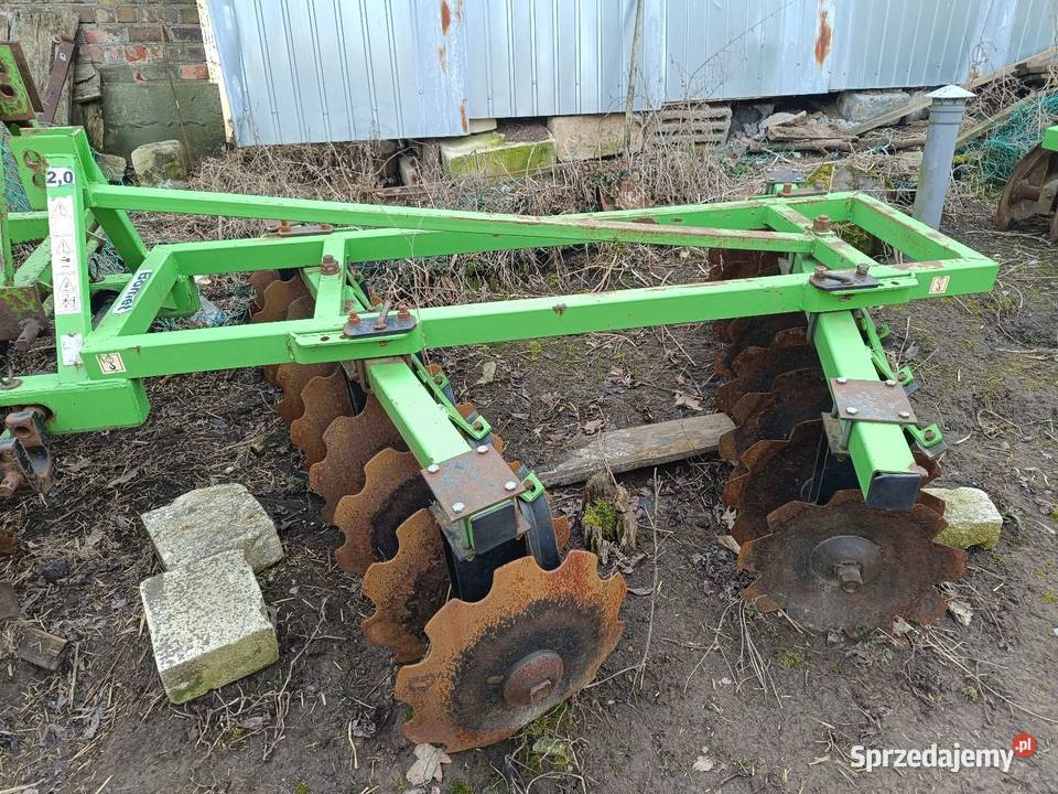 Brona talerzowa 240 280 Bomet talerze orginał