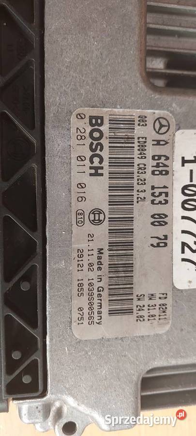 Komputer sterownik silnika Mercedes w220 320CDI osobowe sprzedam