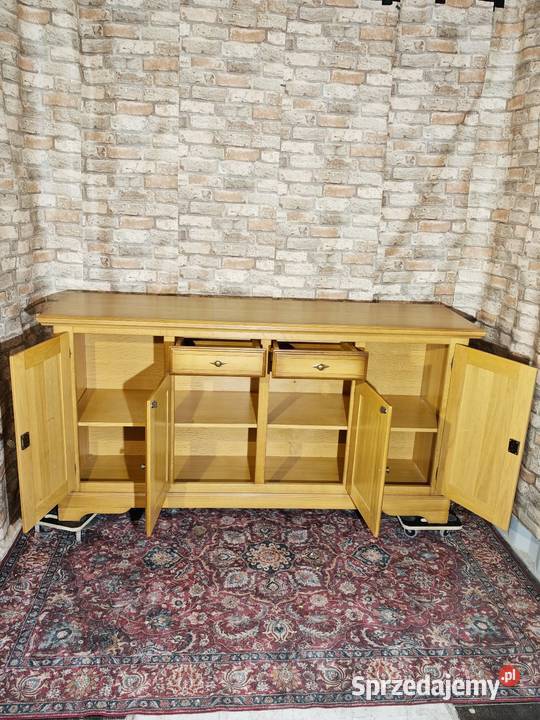 Piękna duża drewniana komoda Sandomierz