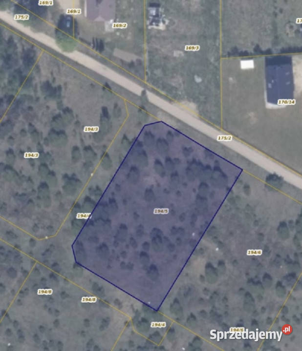 Działka 1945 w miejscowości Ełganowo 22zł/m2