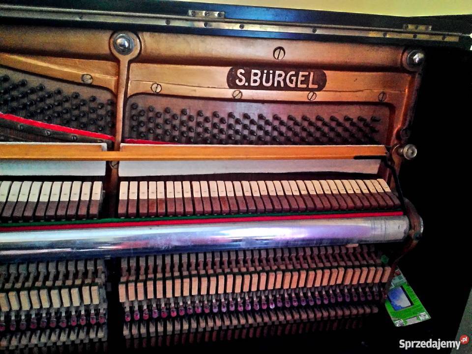 Pianino zabytkowe z 1912 roku renowacji Łódź