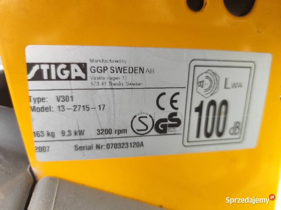 Kosiarka Stiga Ready Silnik Briggs 125 Błaszki