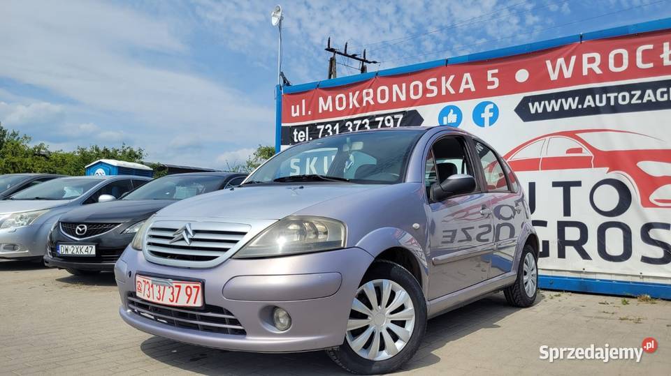 Citroen C3 14 Diesel 5drzwi Klima Miejski dolnośląskie Wrocław