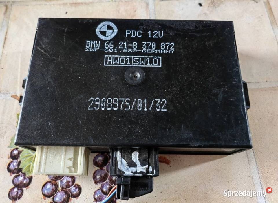 Moduł PDC czujników parkowania BMW E39 Wyposażenie elektryczne