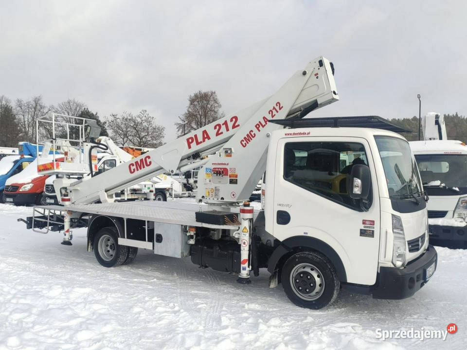 Renault Maxity Podnośnik Koszowy 21m CMC PLA 212 świętokrzyskie Widełki
