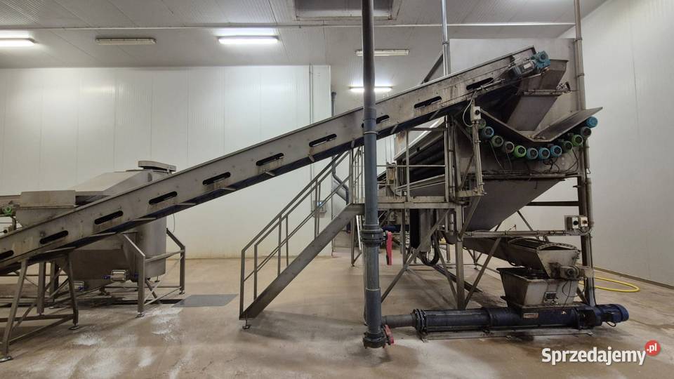 Kompletna linia do produkcji frytek Hydrocutting Krotoszyn sprzedam