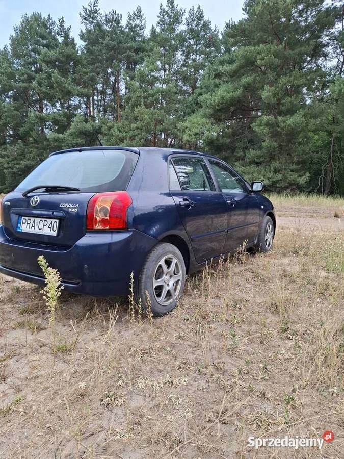 Toyota Corolla E12 20 D4D Diesel 2005 r Niski wielkopolskie