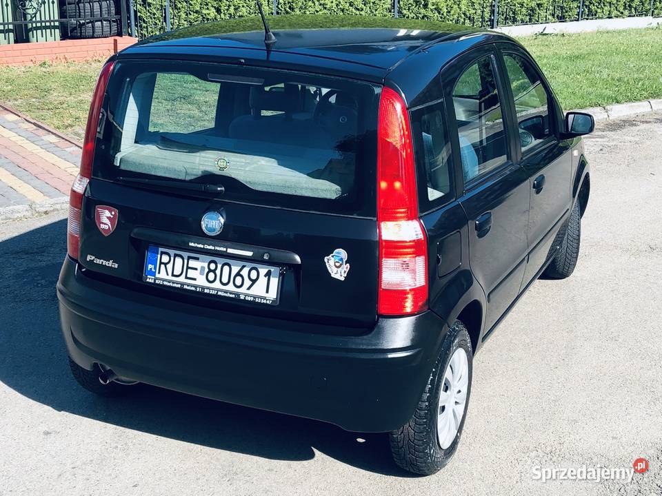 Fiat Panda II 11MPI 55 Czarny metalizowany manualna Przeworsk