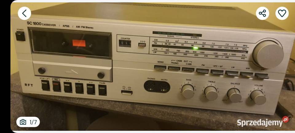 Zestaw audio vintage Glinno