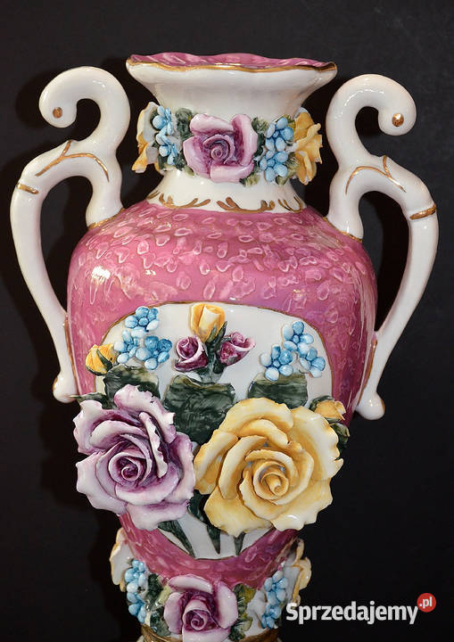 Roceram porcelana Waza Tatiana duża pięknie